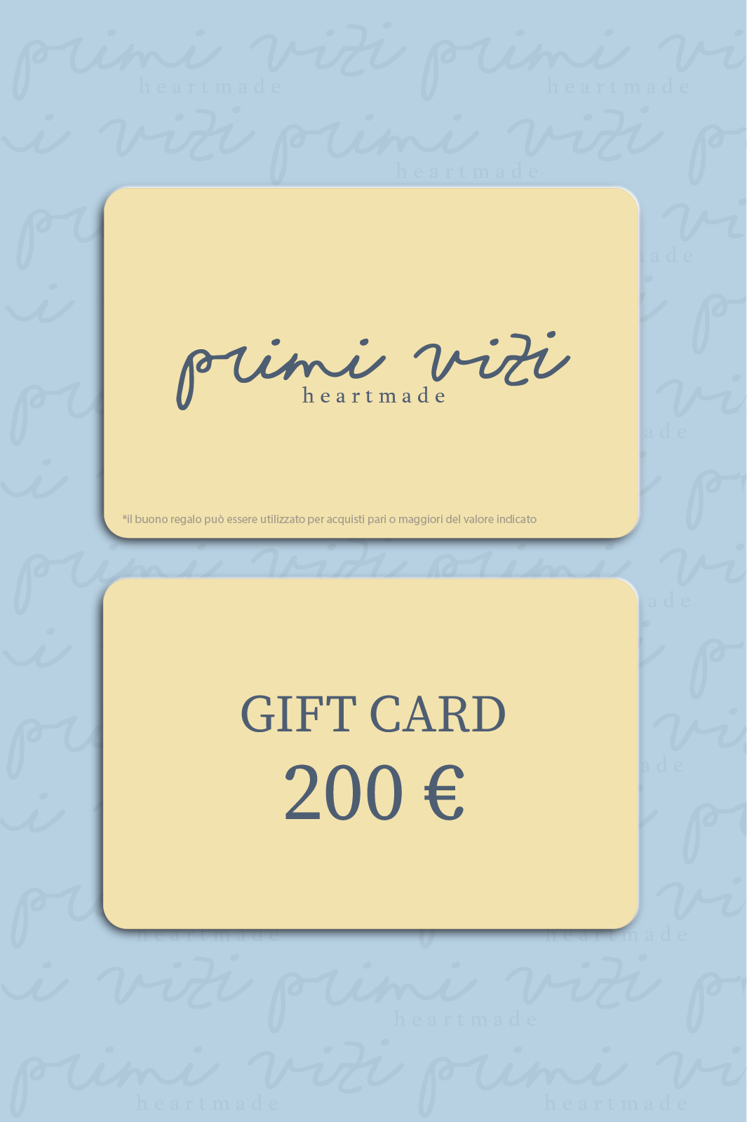 Buono regalo heartmade 200 €