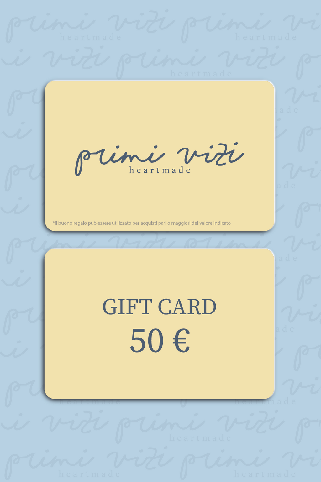 Buono regalo heartmade 50 €