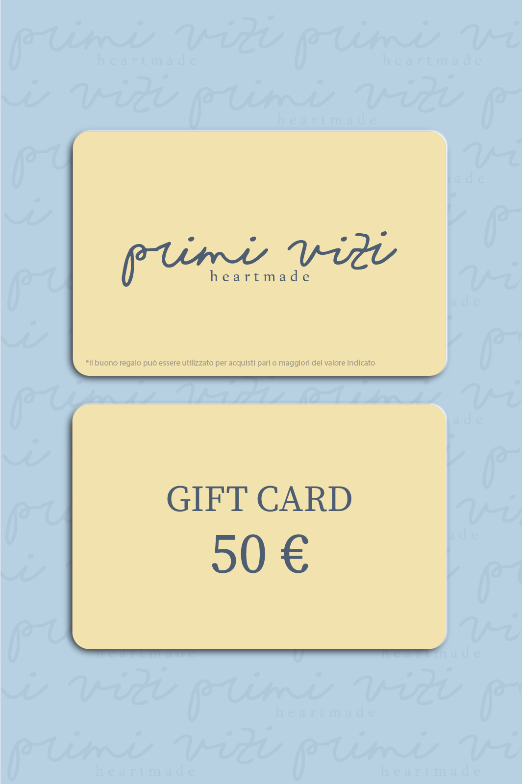 Buono regalo heartmade 50 €