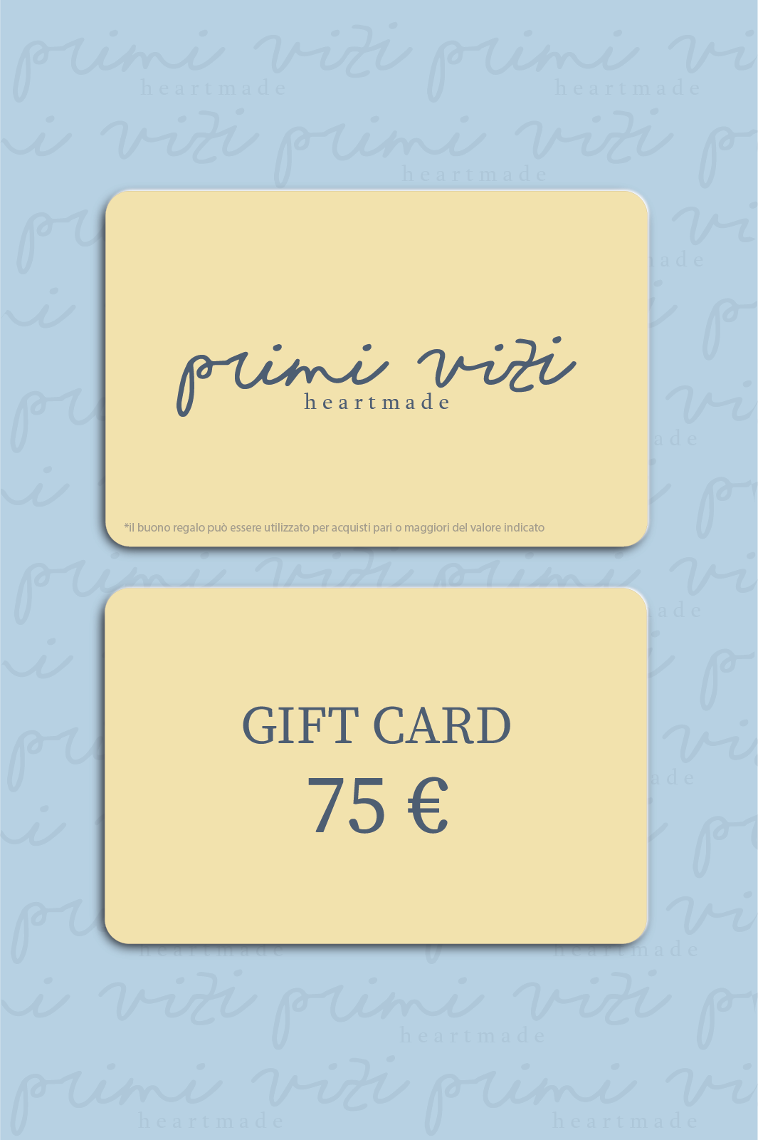 Buono regalo heartmade 75 €